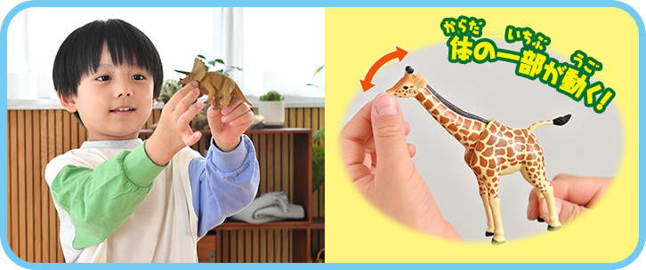 体の一部が動く!