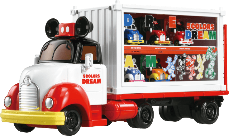 5カラーズドリームキャリー 5colors Dream Carry ディズニーモータース Disney Motors 商品情報 ディズニー のおもちゃ タカラトミー