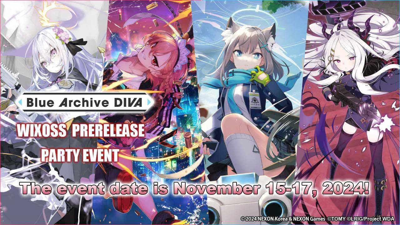 WIXOSS Blue Archive DIVA PRERELEASE PARTY