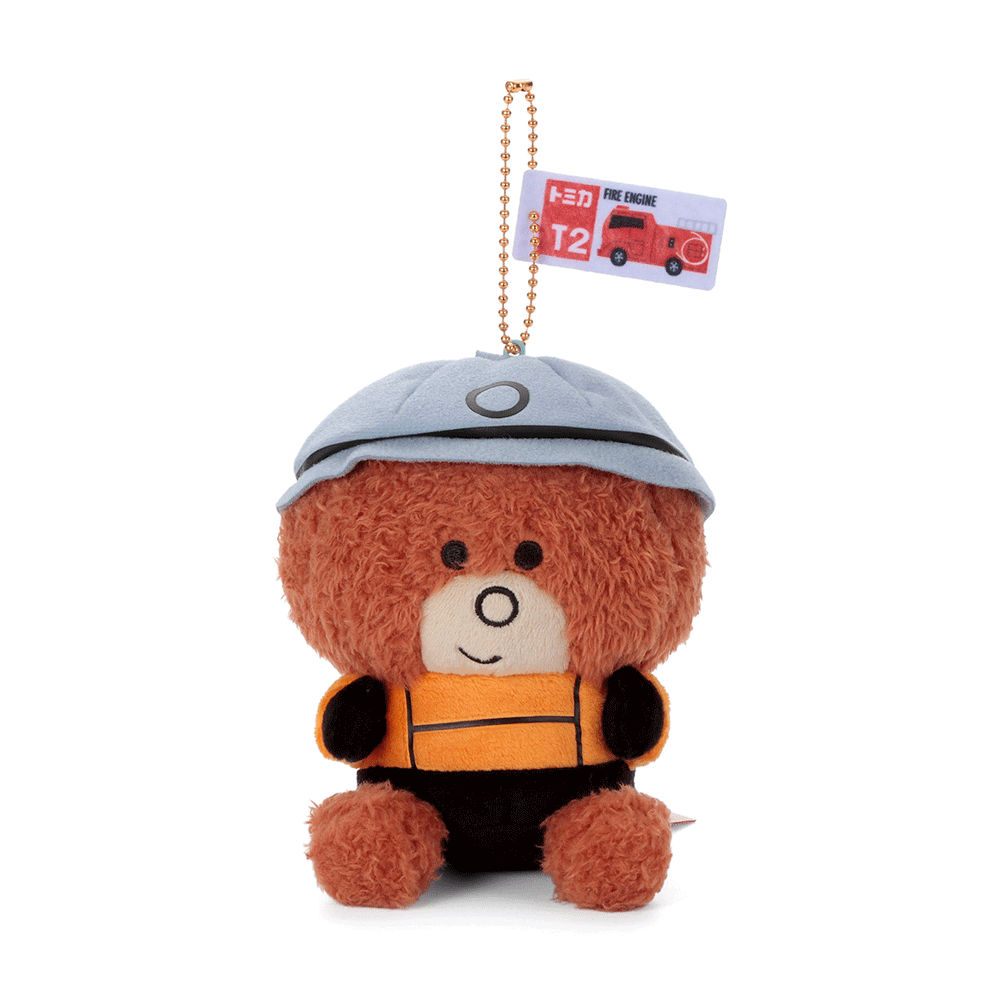 ボールチェーンマスコット/トム(しょうぼうし)