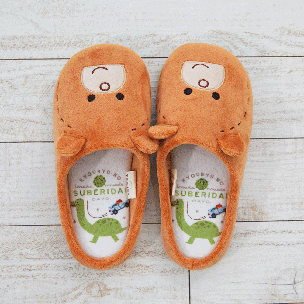 トミカとトム トムフェイス ルームシューズ