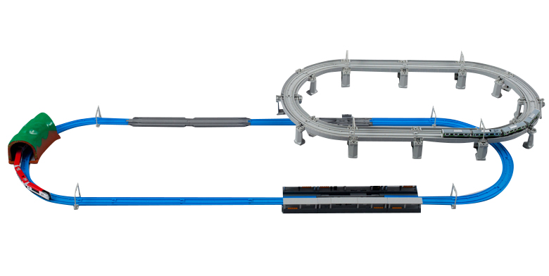 プラレールアドバンス トンネル付立体レイアウト プラレール コンシェルジュ 株式会社タカラトミー
