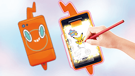 ピカッとおえかき！スマホロトム