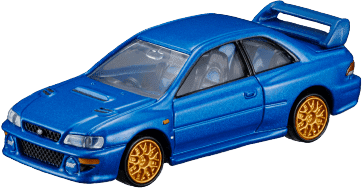 トミカプレミアム１０周年記念　スバル インプレッサ ２２Ｂ-ＳＴｉバージョン