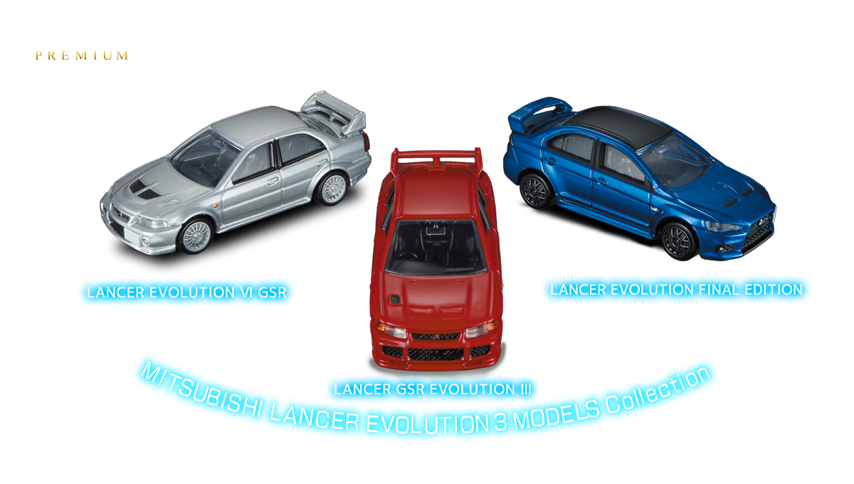 MITSUBISHI LANCER EVOLUTION 3 MODELS Collection