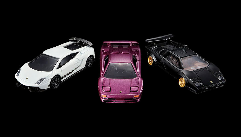 タカラトミーモールオリジナル トミカプレミアム Lamborghini 3 MODELS